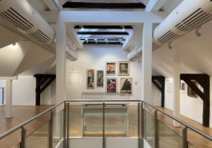 
        Ausstellungseinblick Kokoschka, Schiele, Netzwerke - Obergeschoß