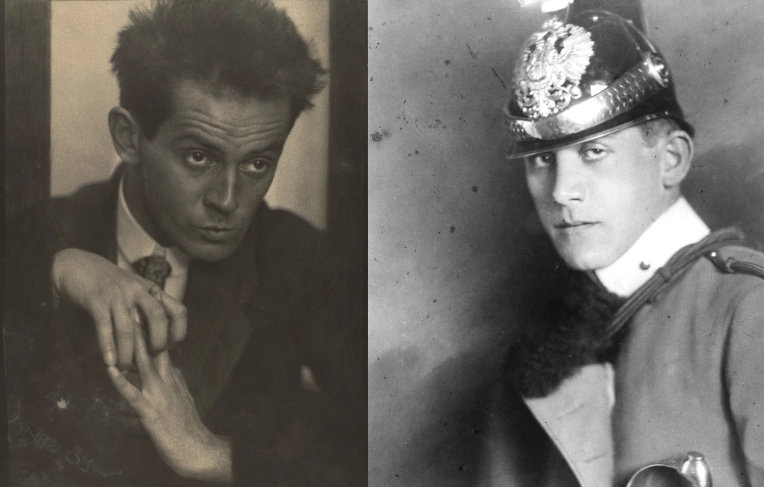 Oskar Kokoschka und Egon Schiele