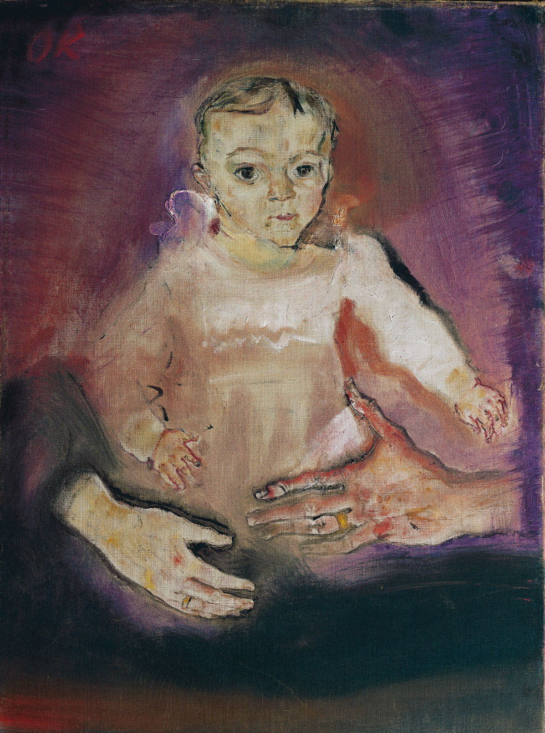Oskar Kokoschka, Fred Goldman (Kind mit den Händen der Eltern), 1909