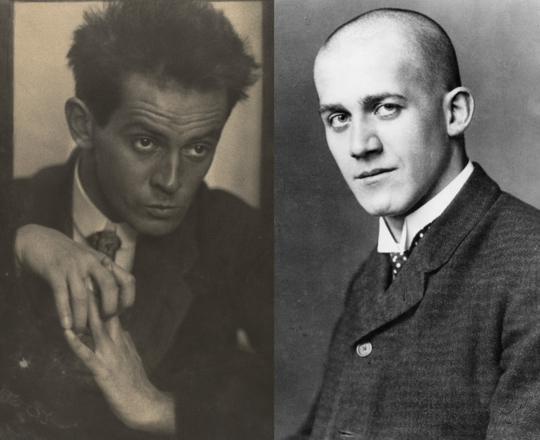 Oskar Kokoschka und Egon Schiele